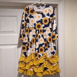 Boutique Sunflower Dress